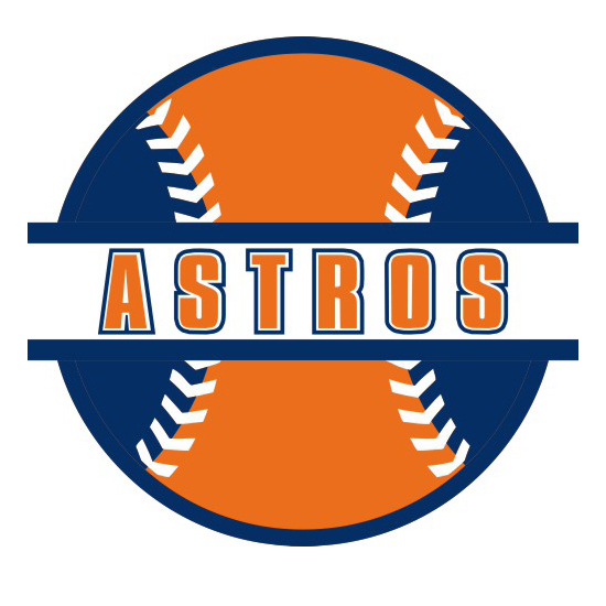 Baseball Houston Astros Logo iron on paper